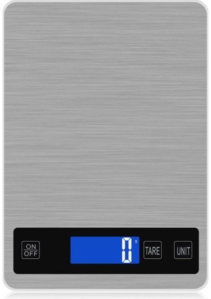 Mutfak Ölçeği Ev Elektronik Dijital Gıda Ölçeği Pişirme Pişirme Ölçeği Mutfak Ölçüm Aracı Paslanmaz Çelik (Yurt Dışından)