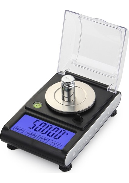 Hassas Dijital Elektronik Terazi Dokunmatik LCD Dijital Takı Ölçek Tepsi Ağırlık Sayma Laboratuvar Dengesi (Yurt Dışından)