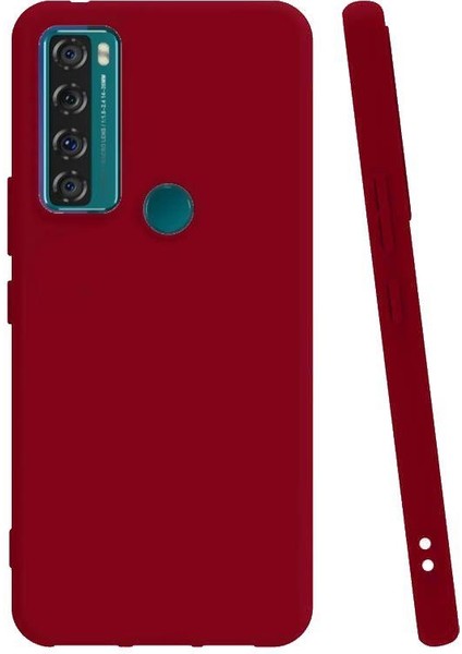 Tcl 20 Se Kılıf Silikon Bye + Nano Cam