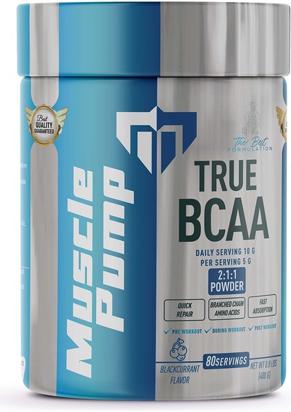 Muscle Pump 2:1:1 True Powder Bcaa Portakal 400 gr