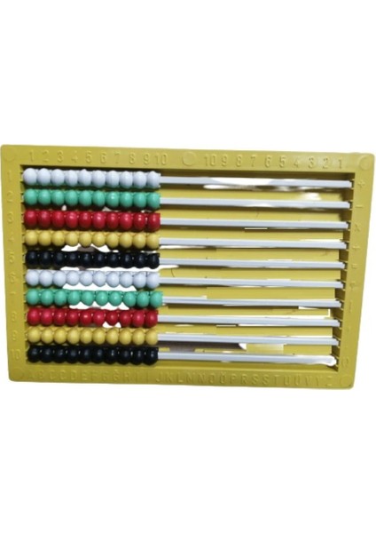 Raylı Abaküs Mishap Sayı Sayma Plastik