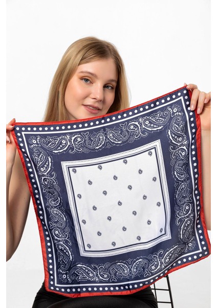 Papatya Desen Fular Bandana