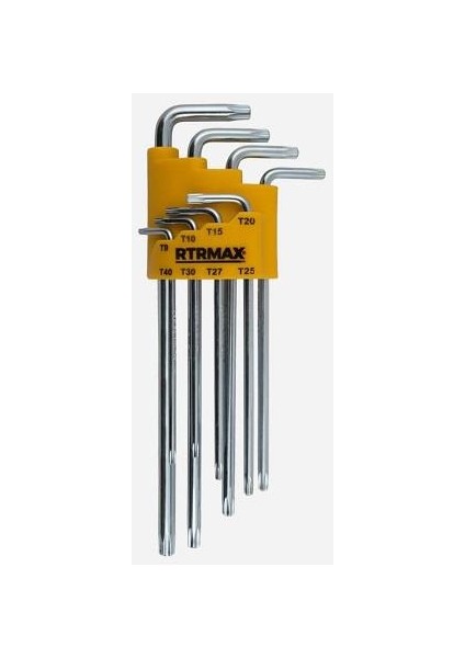 Uzun Torx Allen Anahtar Takımı 8li