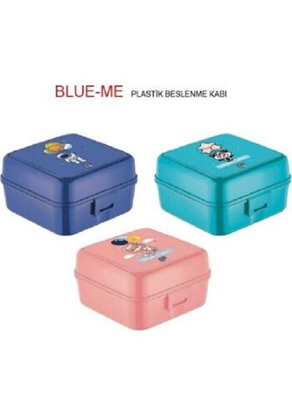 Gıpta Beslenme Çantası Desenli Plastik 1 Lt Blue-Me