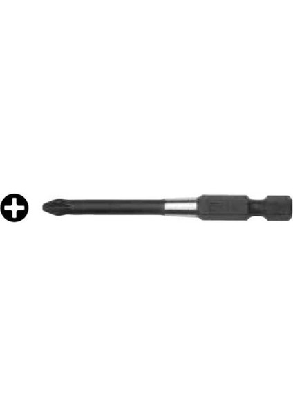 Ceta-Form 1/4 Yıldız Bits Uç Darbeli Kullanım 1/4 Inç Ph 2 x 90 mm (1 Adet)