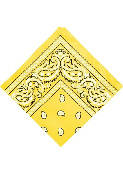 Paisley Baskı Bandana Kafa Boyun Saç Bandı (Yurt Dışından)