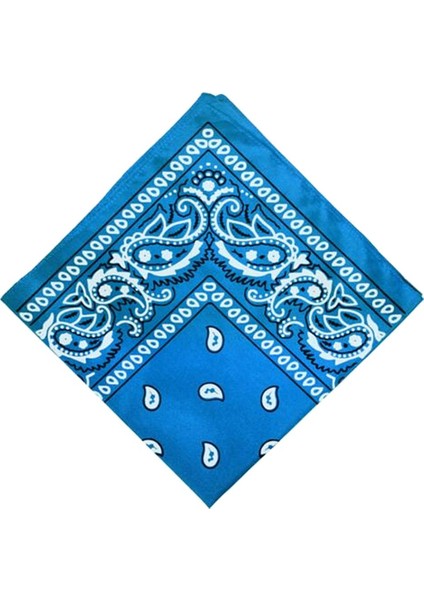 Paisley Baskı Bandana Kafa Boyun Saç Bandı (Yurt Dışından)