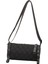Moda Kadın Varil Şekilli Omuz Çantası Kapitone Naylon Casual Crossbody Çanta Siyah (Yurt Dışından) 1