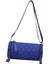 Moda Kadın Varil Şekilli Omuz Çantası Kapitone Naylon Casual Crossbody Çanta Mavi (Yurt Dışından) 1
