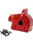 1/14 Rc Araba Metal Konut Wltoys Için 144001 Kamyon Hobi Modelleri Parçaları Kırmızı (Yurt Dışından) 3