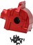 1/14 Rc Araba Metal Konut Wltoys Için 144001 Kamyon Hobi Modelleri Parçaları Kırmızı (Yurt Dışından) 4