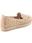 Bej Hasır Kadın Espadril K01117092328 4