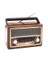 Nostalji Radyo Bluetoothlu Radyolu USB Sd El Fenerli KTF-1655 1