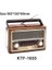 Nostalji Radyo Bluetoothlu Radyolu USB Sd El Fenerli KTF-1655 4