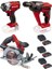 Te-Hd 18 Vidalama Einhell Te-Cı 18/1 Torklu Vidalama Te-Cs 18/150 Daire Testere 3X2.5AH Set 1