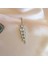 Cerrahi Çelik Sallantılı Zirkon Taşlı Göbek Piercing - Bar Uzunluğu 10 mm 1