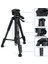 TTT-663N 57.5 Inç Seyahat Hafif Kamera Tripod (Yurt Dışından) 3