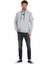 Snowboard Nakış Logo Baskılı Gri Sweatshirt 4