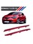 Esey Renault Clio 4 Panjur Çıtası Sağ & Sol Takım Kırmızı 620723341K 3