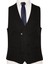 Yelekli Siyah Slim Fit Takım Elbise 3