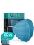 Qzer Mavi Renk 5 Katmanlı Ffp2 N95 Maske 1