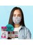 Madame Spring Desenli 3 Katlı Meltblown Kumaş Cerrahi Maske 10'lu Kutu - Burun Telli 3