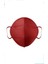 Qzer Bordo Ffp2 N95 Maske 5 Katlı 2