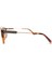 Sean Unisex Güneş Gözlüğü DQ0272 53V 50 21 145 Kahverengi Asetat ve Bronz Metal Made In Italy 4