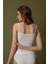 Aura Satin Beyaz Atlet 1403 2