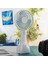D401 4W USB Şarj Taşınabilir Handhd Ectric Fan Mavi (Yurt Dışından) 1