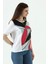 Beyaz Metalik Baskılı Bluz T-Shirt 3
