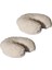 2pcs Masaj Masa Yatağı Yüzü Dinlenme Yastık Için Beyaz Polar Kapak Sargısı(Yurt Dışından) 1