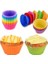Silikon Mini Muffin Cupcake Kalıpları Browni Kek Kalıbı 6'lı 1