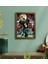 Evcil Dostlara Özel Amerikan Futbolcusu Tasarımlı Portre Doğal Masif Ahşap Çerçeveli Tablo 30X40CM-2 1