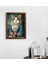 Evcil Dostlara Özel Portre Doğal Masif Ahşap Çerçeveli Tablo 30X40CM-11 2