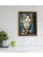 Evcil Dostlara Özel Portre Doğal Masif Ahşap Çerçeveli Tablo 30X40CM-11 3