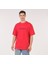 Unisex (Erkek -Kadın) Oversize ( Bol-Salaş ) T-Shirt Renk Kırmızı Never Give Up 2