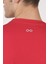 Unisex (Erkek -Kadın) Oversize ( Bol-Salaş ) T-Shirt Renk Kırmızı Never Give Up 5