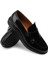 Deri Siyah Comfort Çift Tokalı Erkek Loafer 3