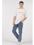 Unisex (Erkek -Kadın) Oversize ( Bol-Salaş ) T-Shirt Renk Ekru ( Beyaz ) Never Give Up 3