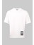 Unisex (Erkek -Kadın) Oversize ( Bol-Salaş ) T-Shirt Renk Ekru Goes Here 1