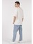 Unisex (Erkek -Kadın) Oversize ( Bol-Salaş ) T-Shirt Renk Ekru Goes Here 4