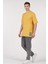 Unisex (Erkek -Kadın) Oversize ( Bol-Salaş ) T-Shirt Renk Hardal Goes Here 2