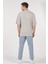 Unisex (Erkek -Kadın) Oversize ( Bol-Salaş ) T-Shirt Renk Gri Goes Here 3