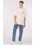 Unisex (Erkek -Kadın) Oversize T-Shirt Ekru (Beyaz) Sevimli Kuru Kafa 2
