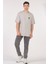 Unisex (Erkek -Kadın) Oversize ( Bol-Salaş ) T-Shirt Renk Gri Sevimli Kuru Kafa 1