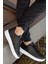 Kadın Günlük Sneaker – Suni Deri, Düz Taban, Ortopedik, Koku ve Terleme Önleyici Rahat Spor Ayakkabı 2