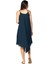 Şile Bezi Petrol Askılı Asimetrik Elbise 4