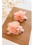 Somon Kız Bebek ve Çocuk Flower Klips Toka 2'li Set 2