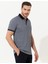 Erkek Lacivert Slim Fit Polo Yaka Tişört 50250208-VR033 3